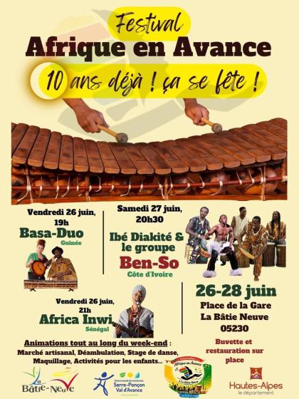 Programme festival Afrique en Avance 2026