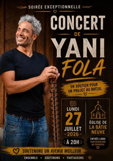 Affiche concert Yani Fola