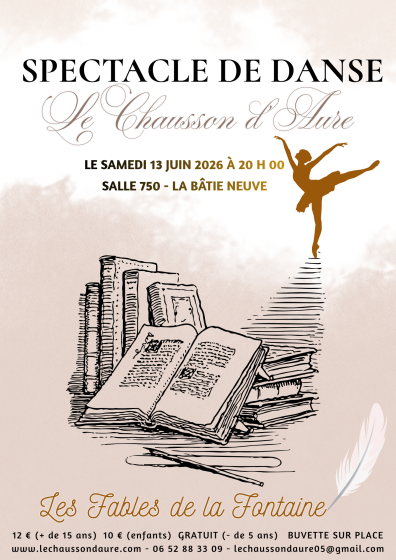 Spectacle de danse "Les Fables de la Fontaine"