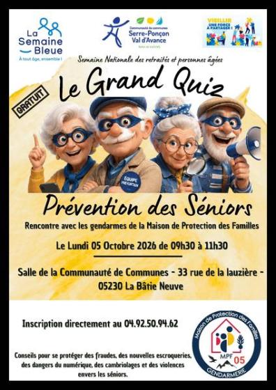 Le Grand Quiz Prévention des seniors