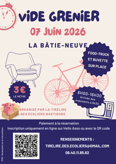 Affiche vide grenier