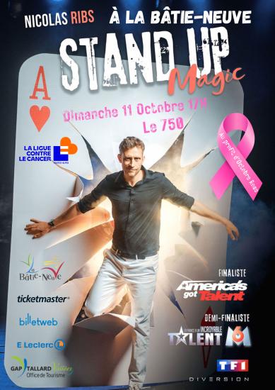Nicolas Ribs Stand Up Magic - Octobre Rose