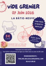 Affiche vide grenier