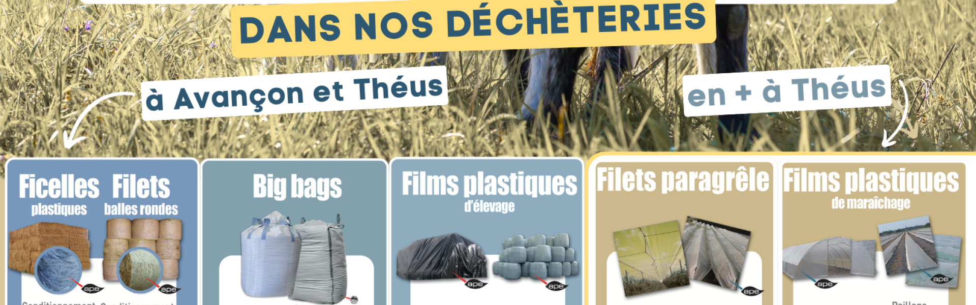 Collecte des déchets plastiques agricoles 2026
