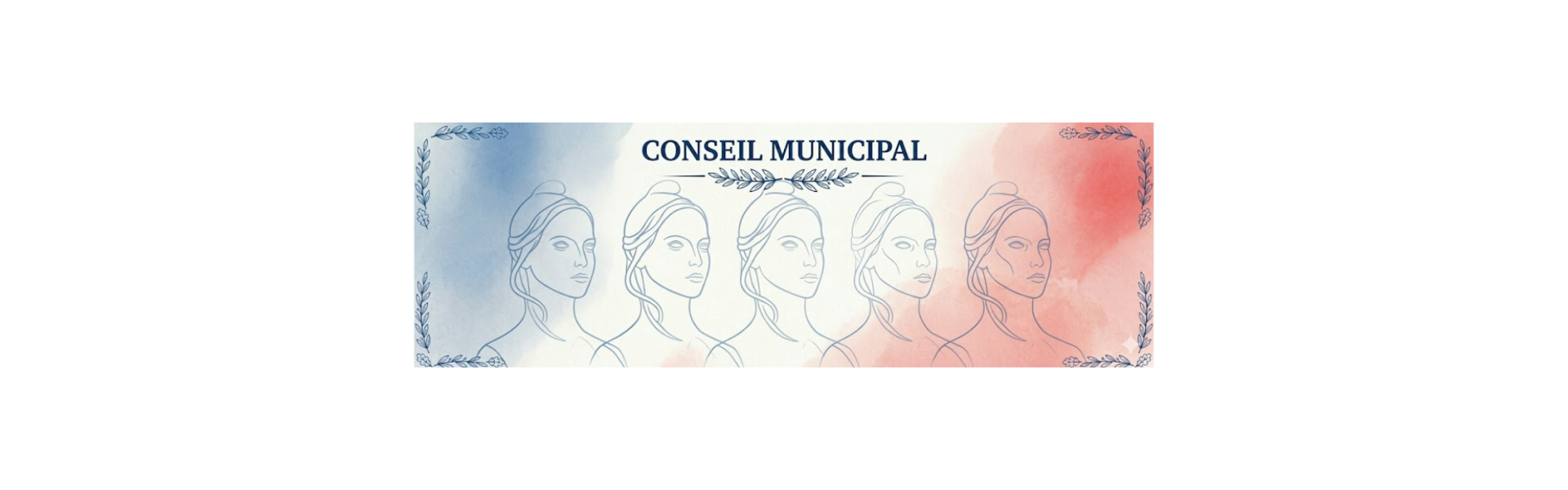 Bannière conseil municipal