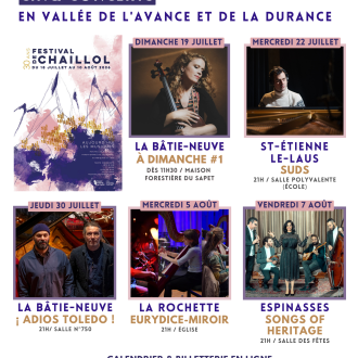 Programme Chaillol - Eté 2026